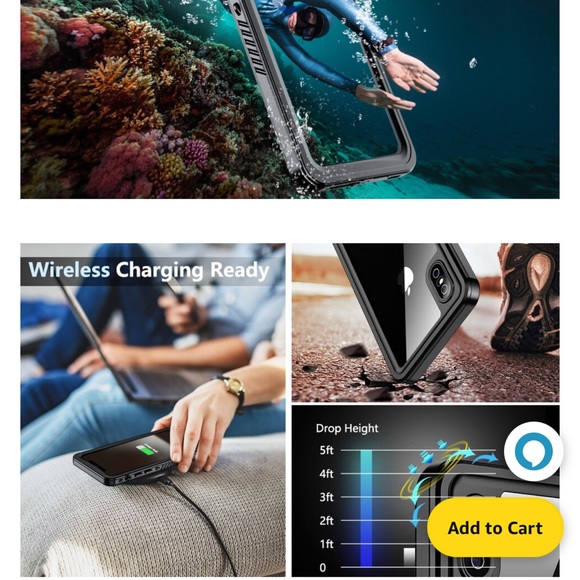 Spidercase waterproof case for iPhone XS Max - NWT - Picture 4 of 13